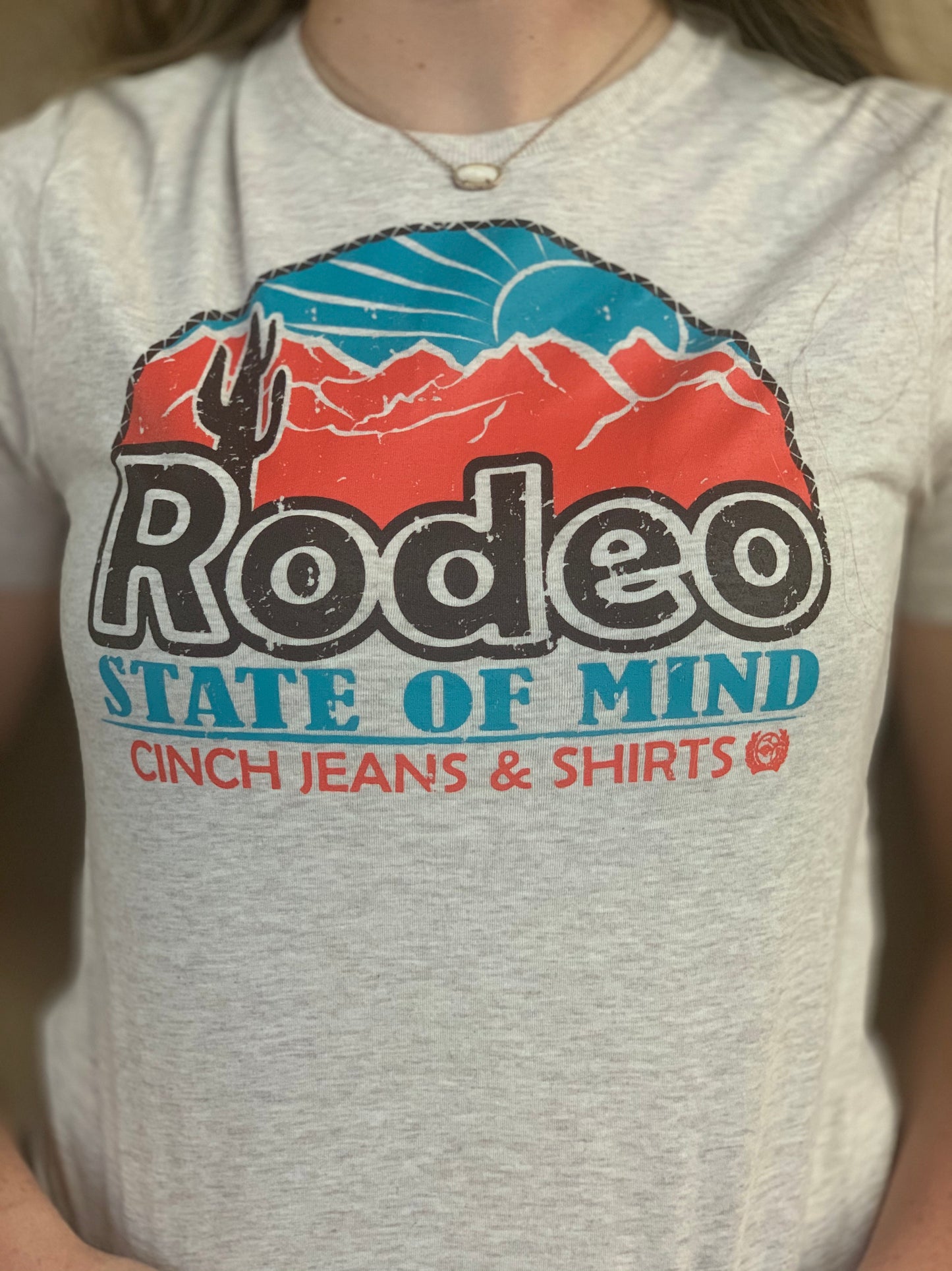 Women's Cinch Rodeo State of Mind Graphic Tee