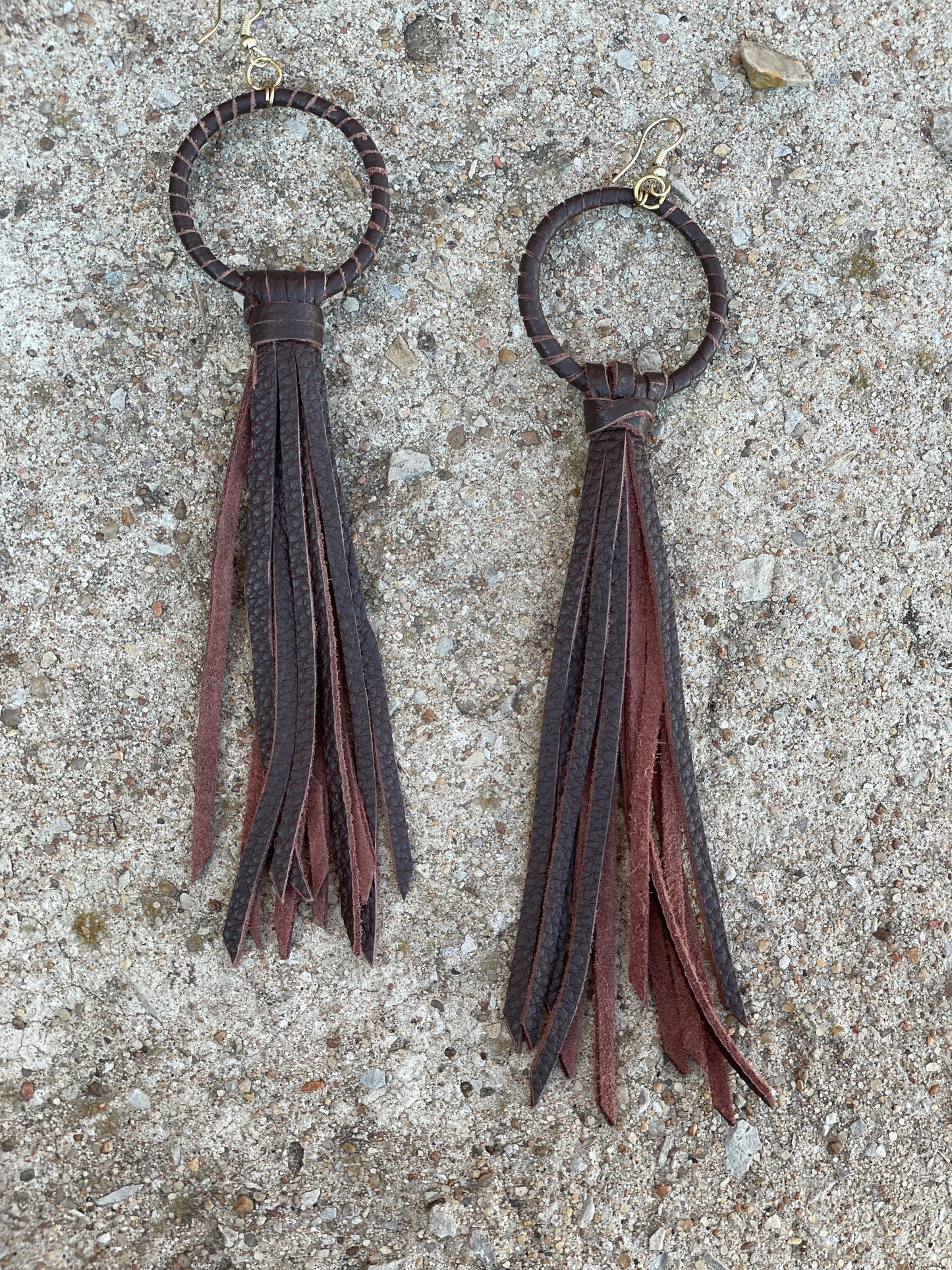 Laredo Leather Earrings (Two Colors)