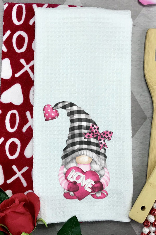 Little Love Gnome Tea Towel