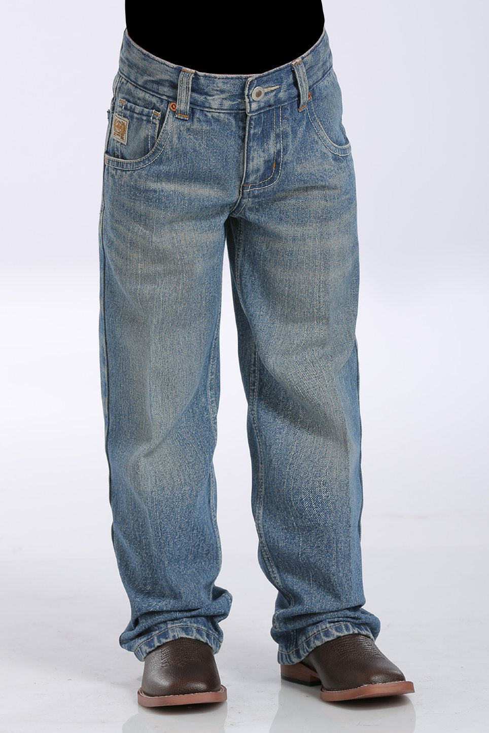 Cinch Boy's Tanner Medium Wash Jeans