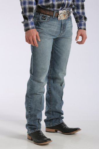 Cinch Men's Black Label 2.0 Medium Wash Jeans