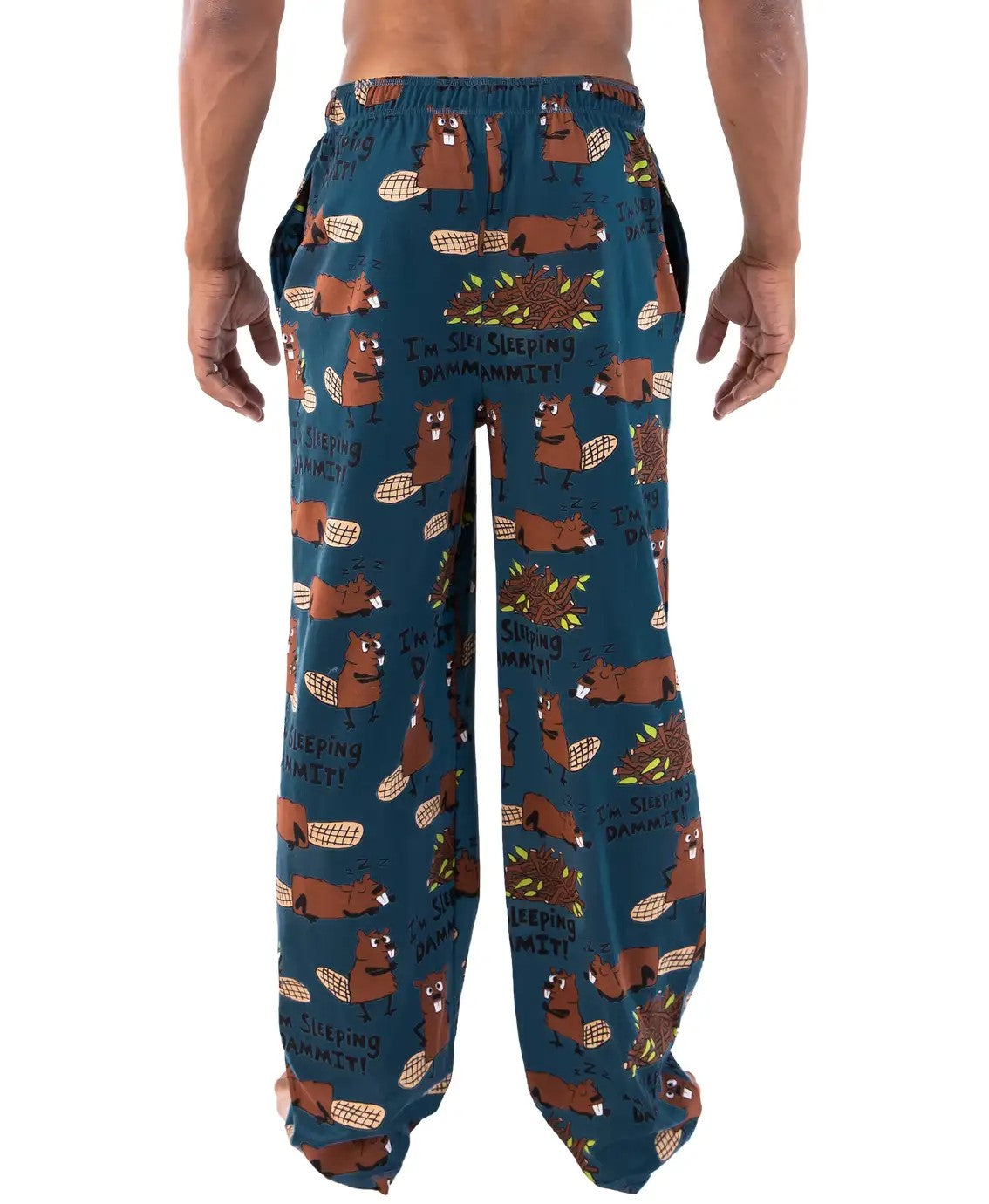 Lazy One Men's Sleeping Dammit PJ Pants