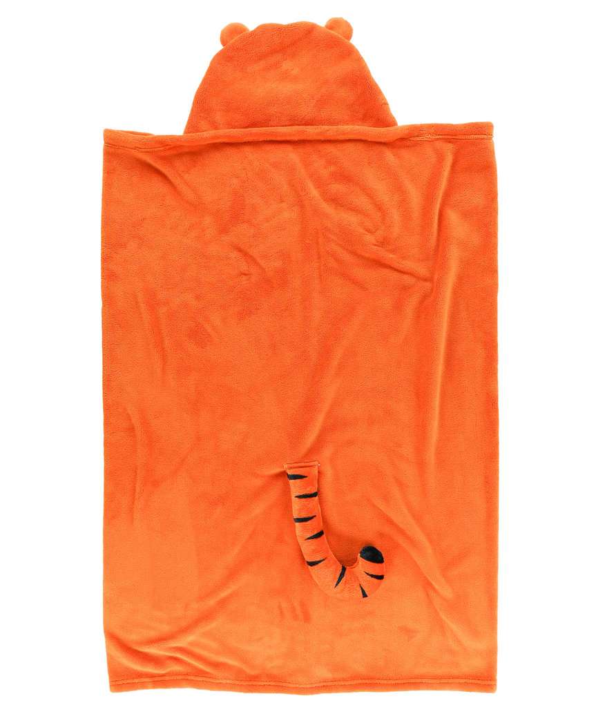 Tiger Critter Hooded Blanket by Lazy One
