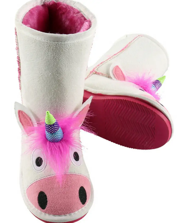 Kids Unicorn Toez Slippers – Be True & Boutique