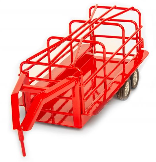 Gooseneck Ranch Trailer Red